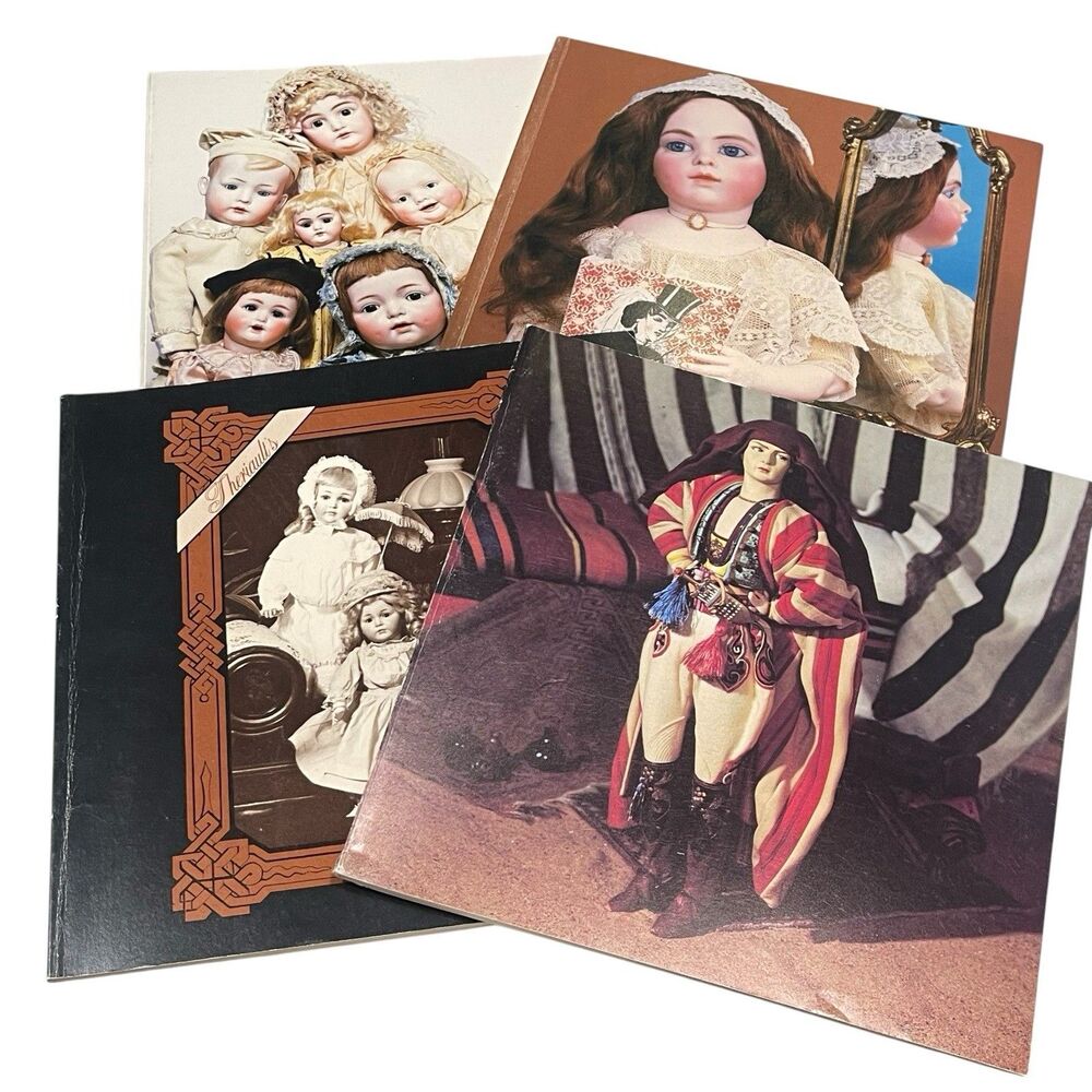 Lot 4 Theriault Dolls Auction Catalog Books 1981 82 Kindred Spirits Vanity Fair